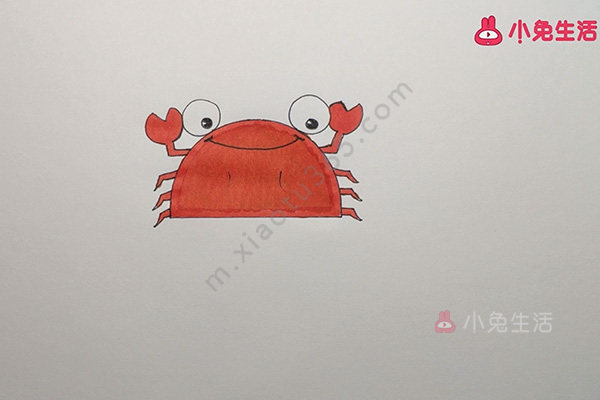 螃蟹的画法
