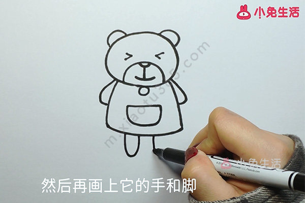 熊猫的画法