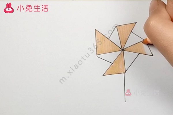 风车简笔画