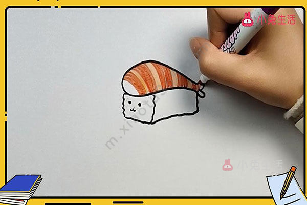 寿司简笔画