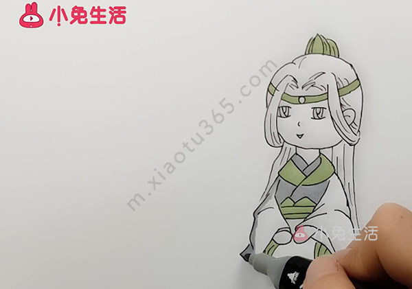 魔道祖师简笔画