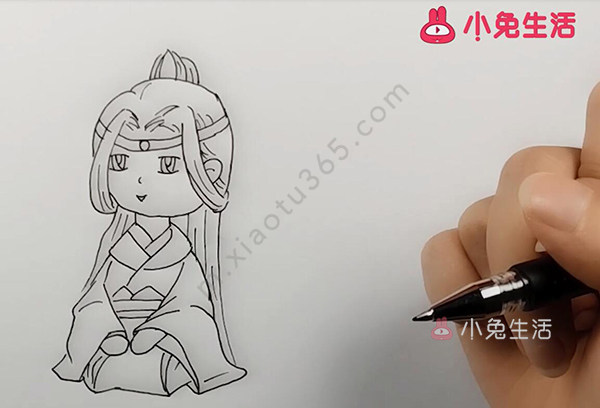 魔道祖师简笔画